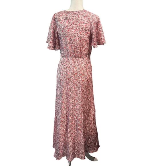 HATCH Margarette Maternity Dress Bittersweet Print Cotton Silk Blend NWT Size 0 - Picture 2 of 7